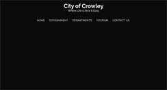 Desktop Screenshot of crowley-la.com