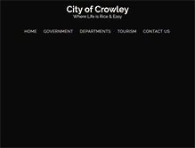 Tablet Screenshot of crowley-la.com